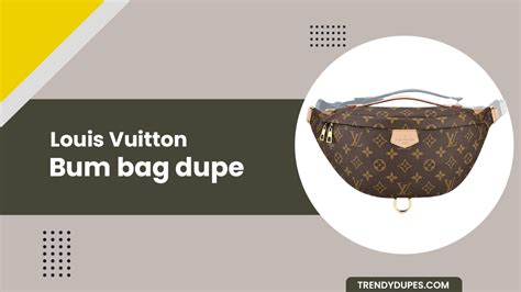 louis bum bag dupe